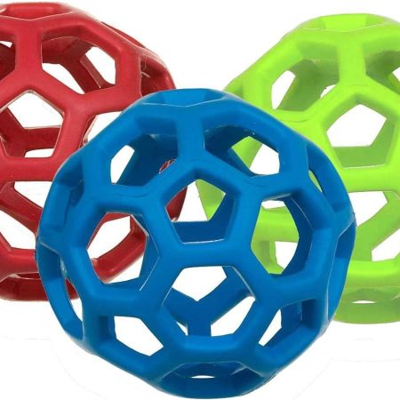 Hollow-Pattern Pet Ball (Pack of 2)
