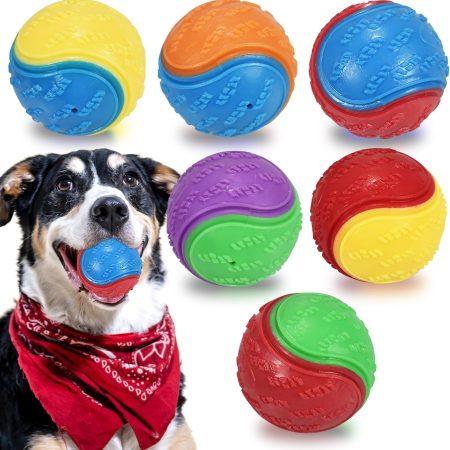 2.5-Inch Training Squeaky Ball (Pack of 6)