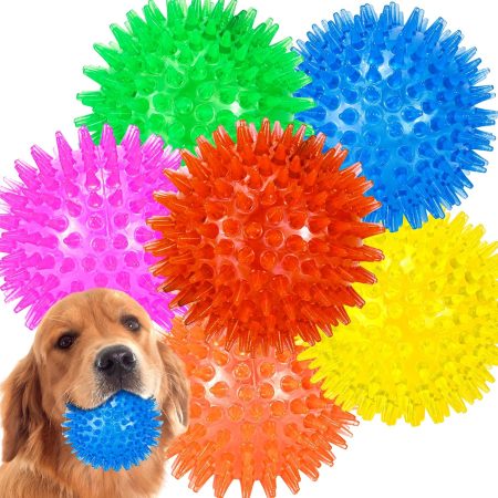 Soft-Spiked Squeaky Ball